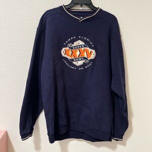 Vintage Super Bowl XXXV Tampa Florida 2001 Sweatshirt